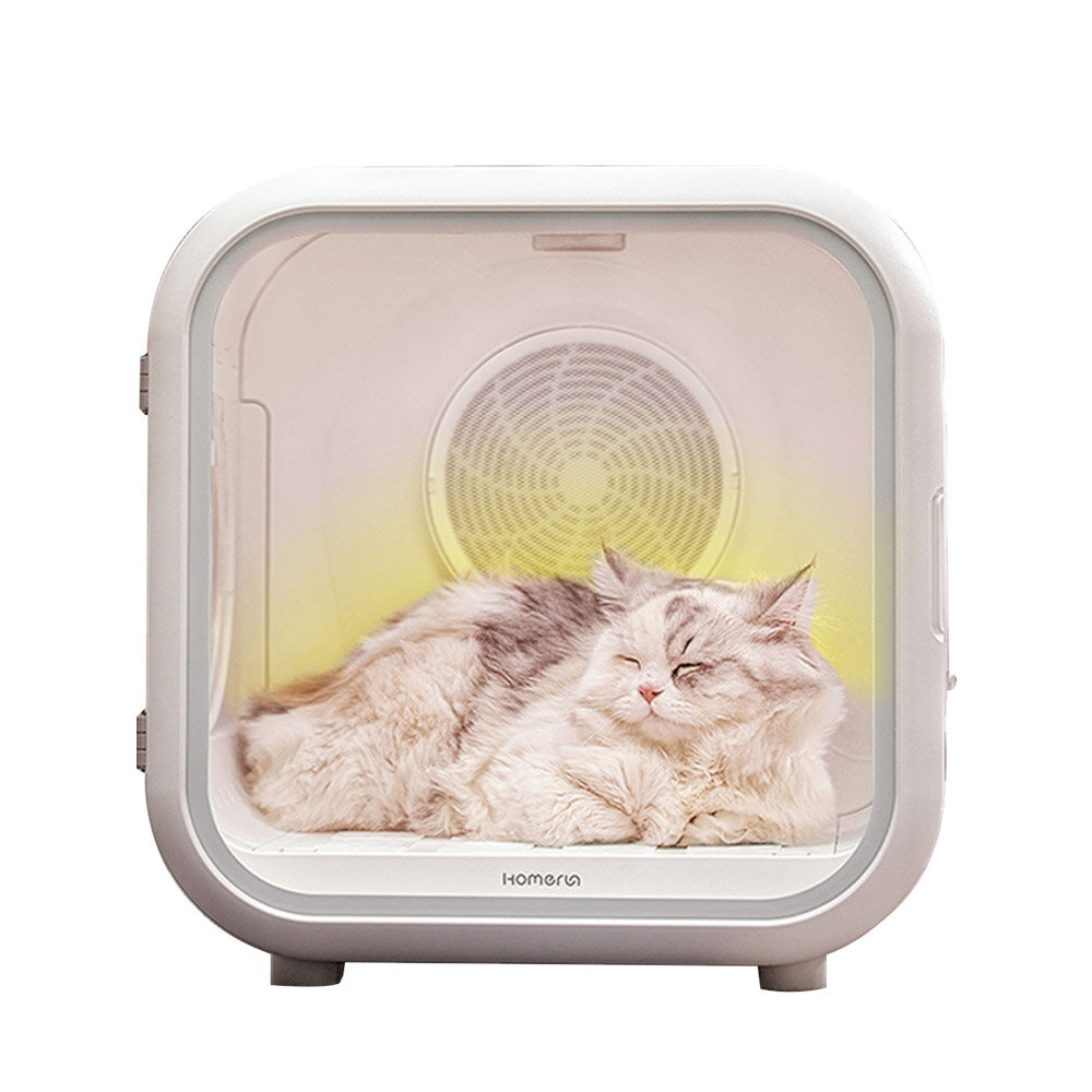 Drybo Plus ペットドライヤーハウス 自動 ペット乾燥箱 犬 猫兼用 急速