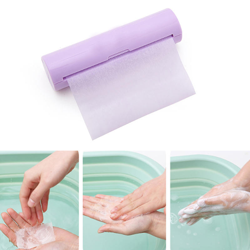 IPRee® رقائق الصابون الورقية للسفر والتخييم وتنظيف اليدين في حالات الطوارئ وأدوات الصابون للمرحاض