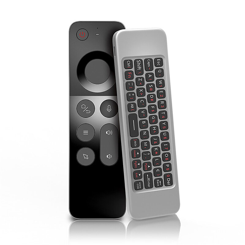 MRSVI W3 2.4G Wireless Voice Air Mouse Remote Controller Control Mini Keyboard Support Infrared Lear