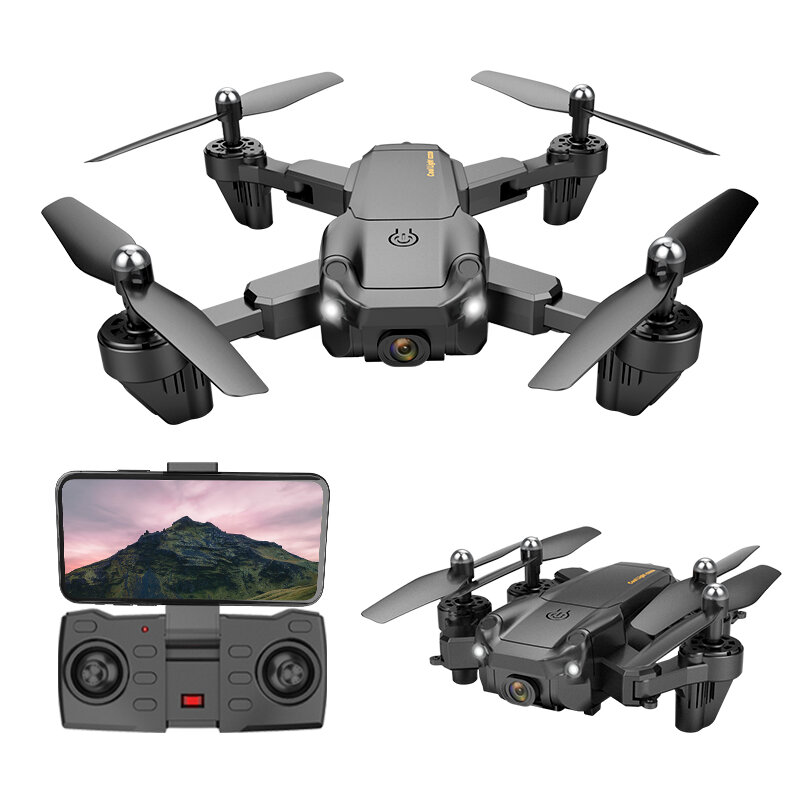 S27 2.4G Mini Drone with 4K Camera Air Pressure Altitude Hold Obstacle Avoidance Foldable RC Quadcop