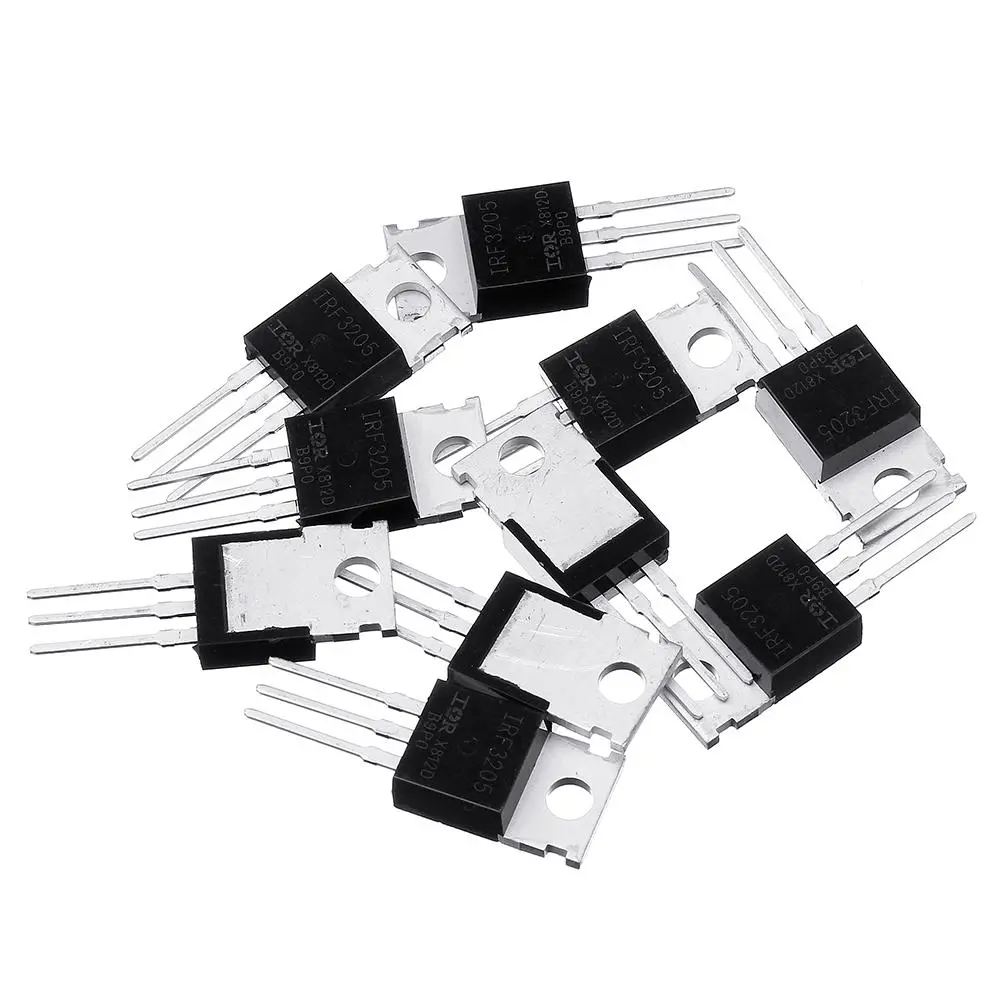 20Pcs IRF3205 IRF3205PBF MOSFET MOSFT 55V 98A 8mOhm 97.3nC TO-220 Transistor