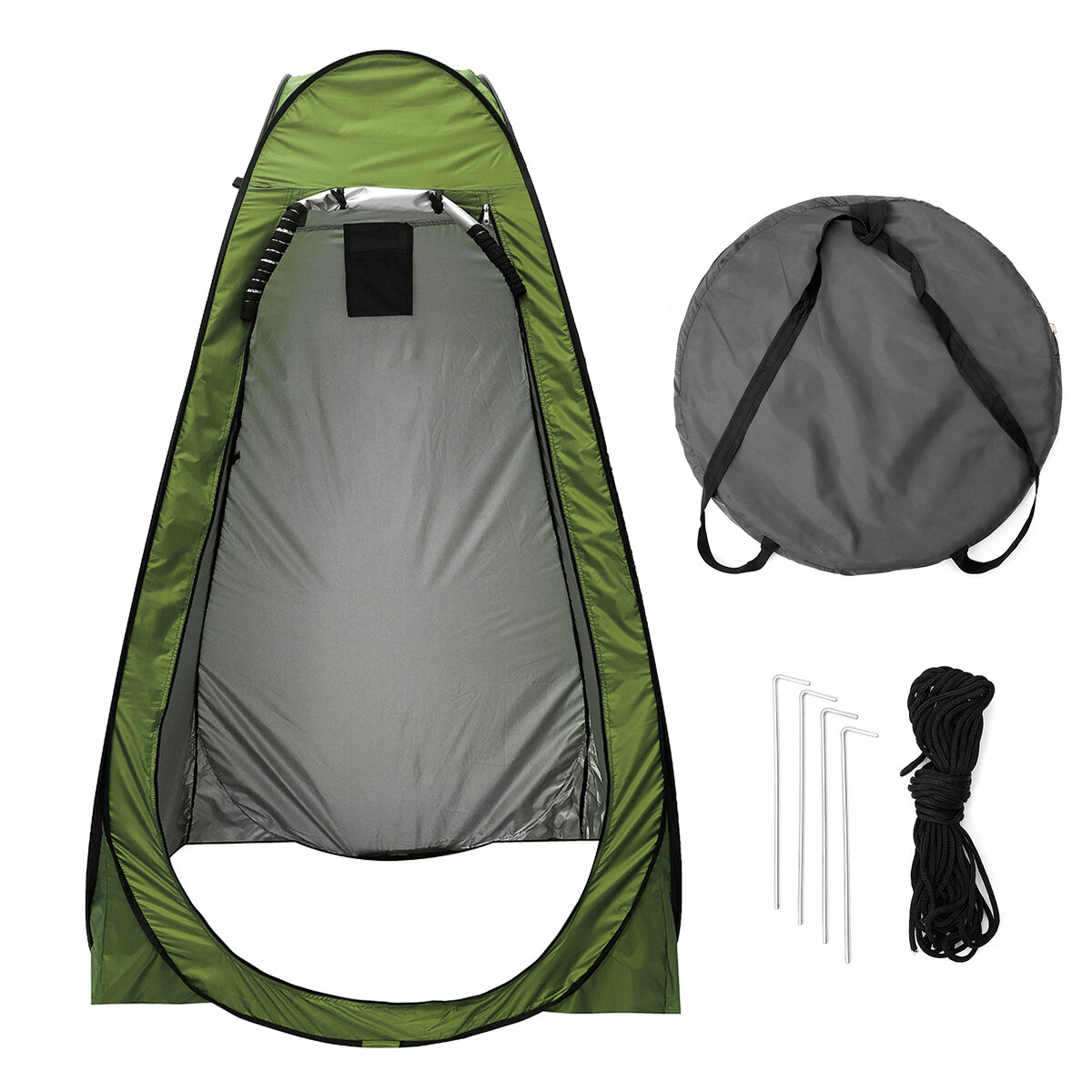 IPRee® خيمة دش كاملة التلقائية لمرحاض في الهواء الطلق، لشخص واحد أو شخصين، للصيد والسباحة والتخييم والمظلة المظللة