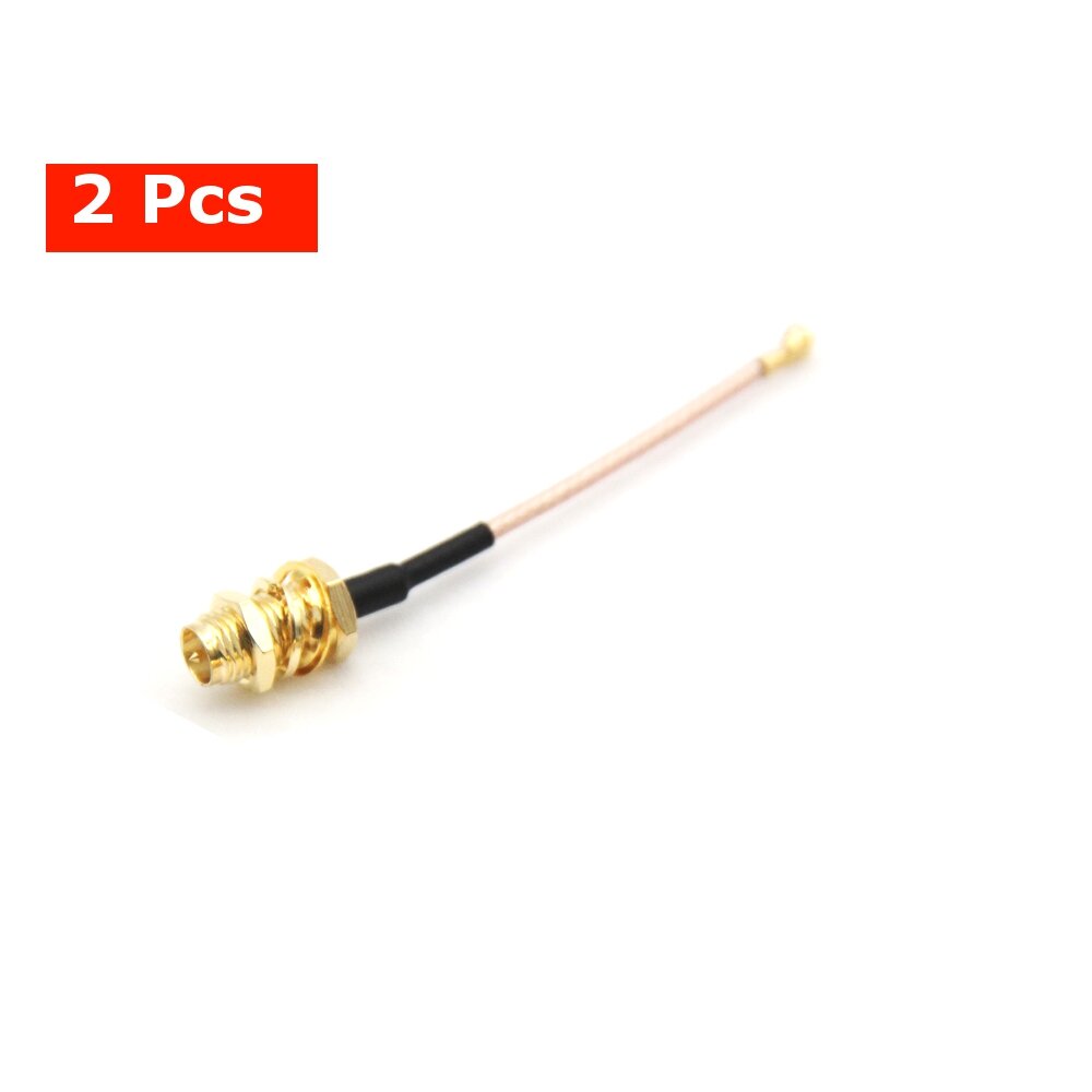 2 PCS Mini IPEX UFL. IPX to RP-SMA Adapter Cable Antenna Extension Wire 20*20 for Micro VTX RX FPV System