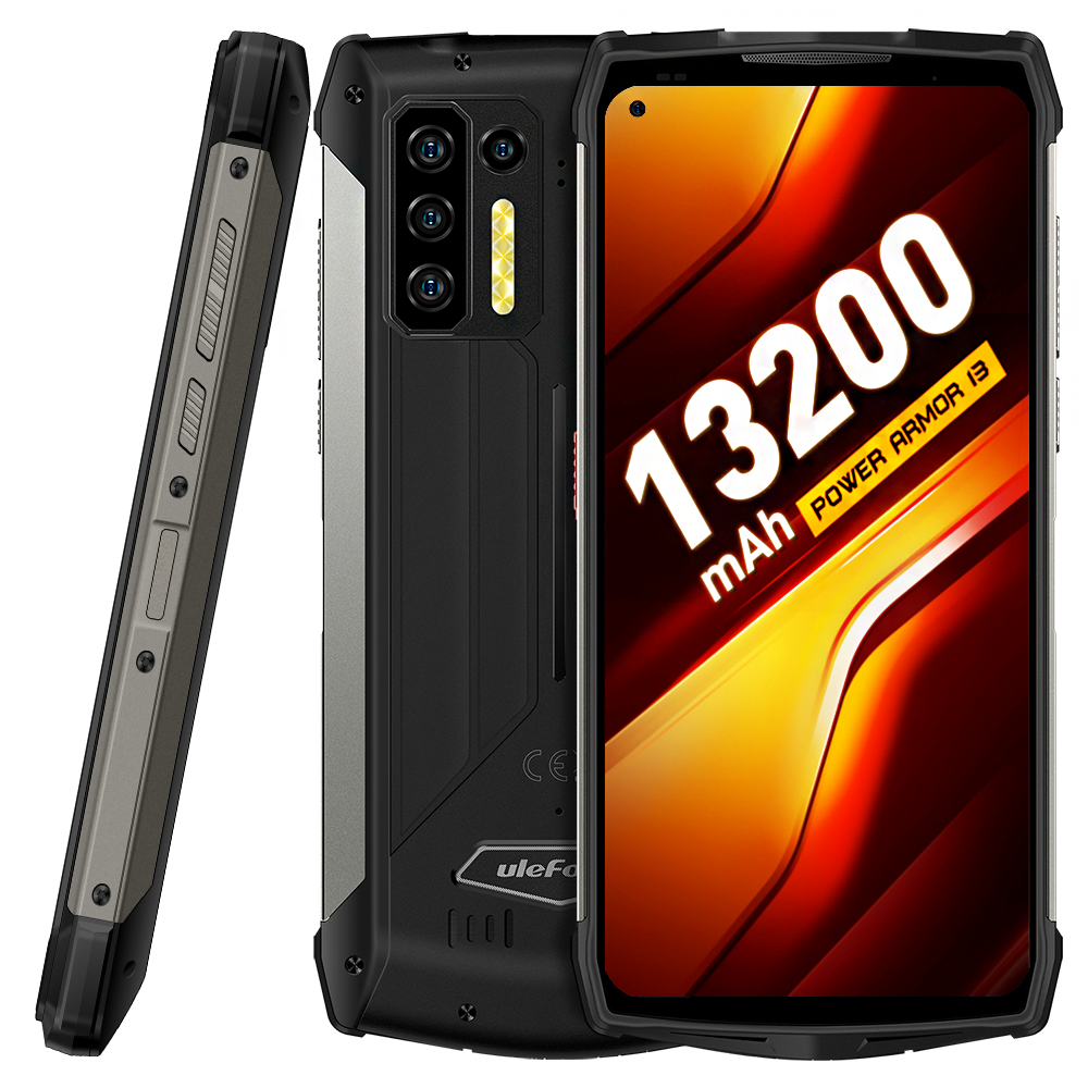 Ulefone Armor 13 256 Go portable 13200 mAH Android 11 6,81 in Robuste Smartphone NFC 