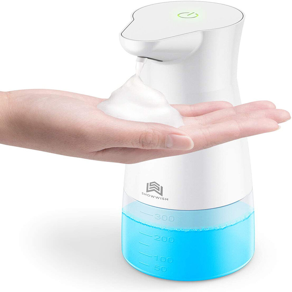 

350ml Automatic Soap Dispenser Smart Infrared Sensor Hand Free Sanitizer Dispenser Bathroom Kitchen Toilet Touchless Foa