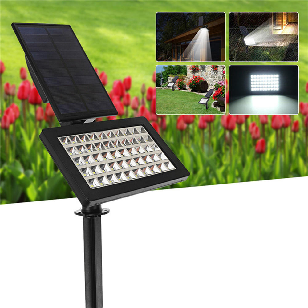 Solar Power 50 LED Light Controlelamp Outdoor Waterdicht voor Outdoor Tuinlandschap Lawn Yard