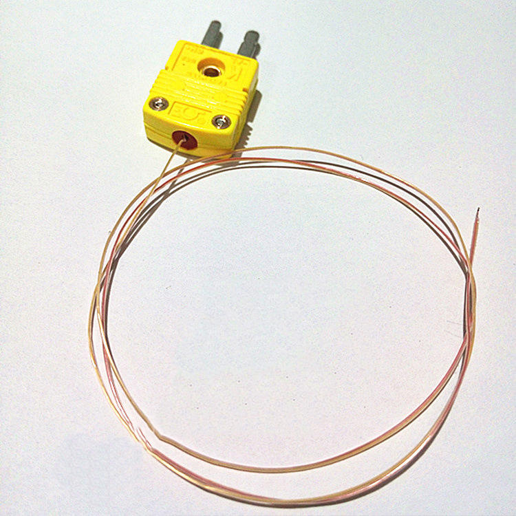 TT-K-36-SLE Temperatuurmeetlijn met stekker Thermokoppel Sensorlijn K Type Tetrafluoride