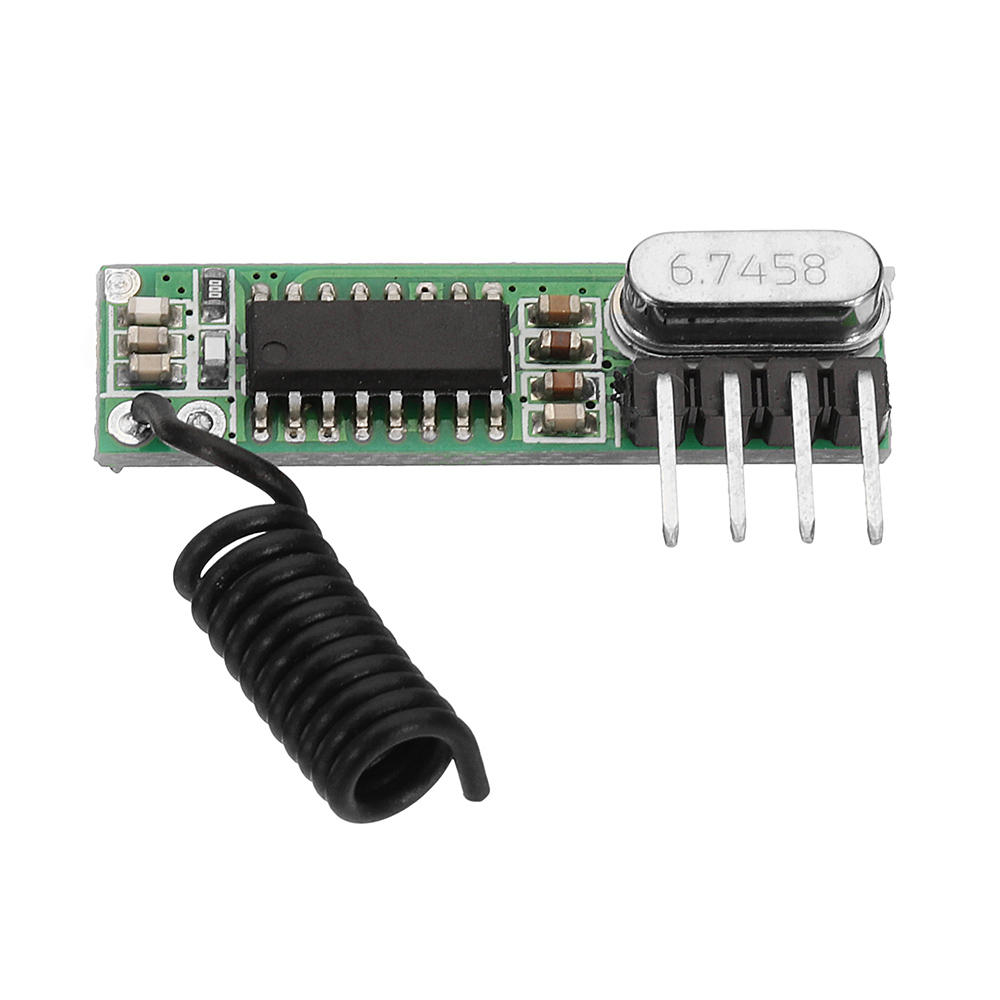 3pcs DC3~5V AK-119 433.92MHZ 4 Pin Superheterodyne Receiver Board Without Decoding -105dBm Sensitivity