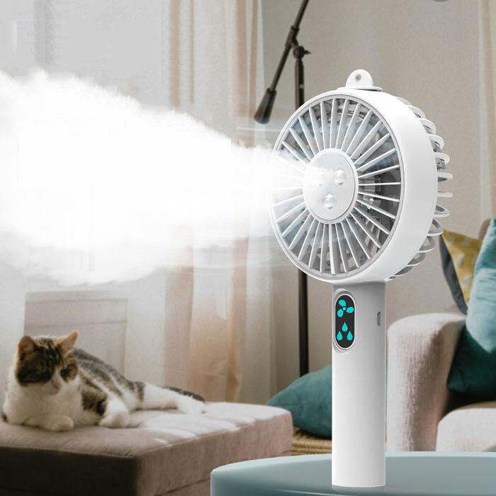 Portable Fan Water Mist Maker Mini Cooler Usb Small Fan Cooling Face Fan Sprayer Steamer Water Coole
