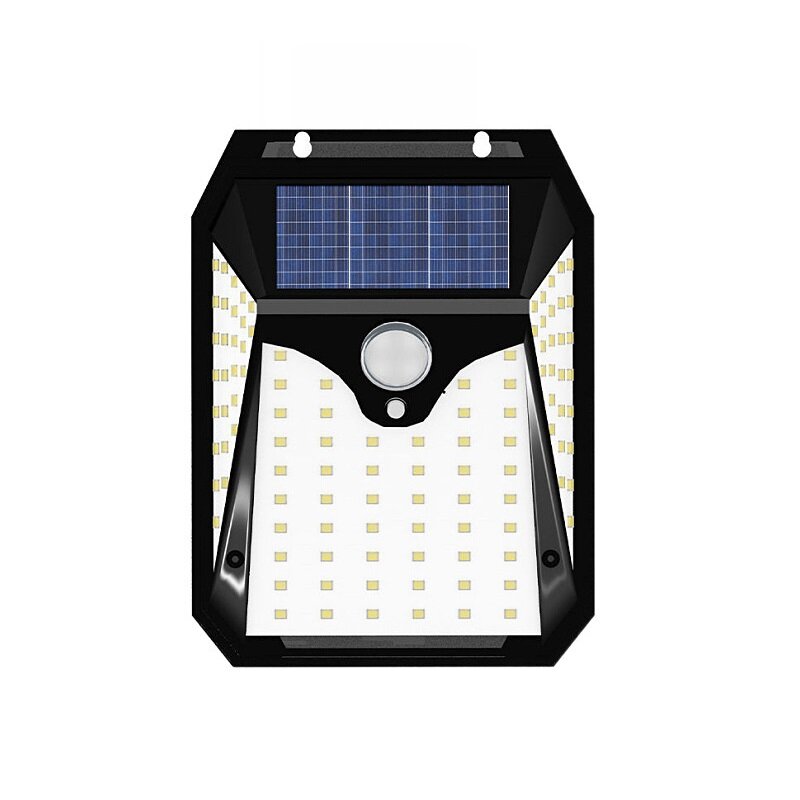 82LED Bewegingssensor Solar Light Outdoor Wandlamp Menselijk Lichaam Inductie Zonne-energie Zonlicht