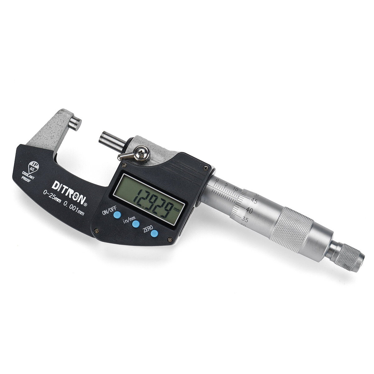 

DITRON Electronic Digital Micrometer MM/IN Outside Micrometer 0.001MM High Precision Depth Micro Meter 0-25 25-50MM