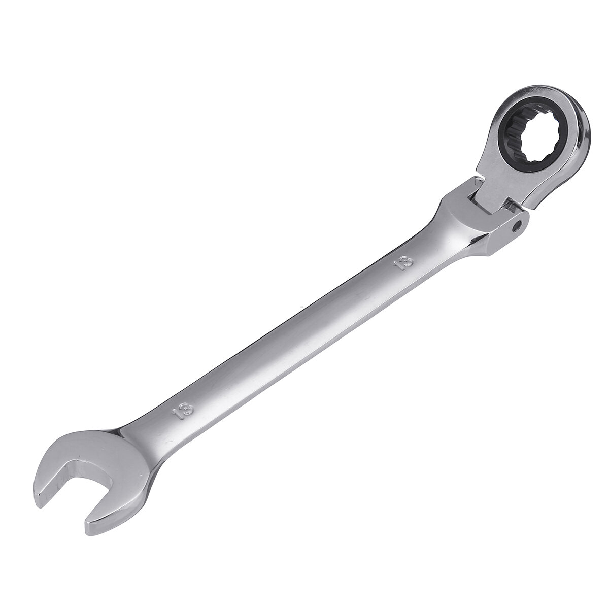 

6/7/8/9/10/11/12/13mm Dual-purpose Ratchet Wrench Shaking Head Gear 180° Spanner Repair Tools
