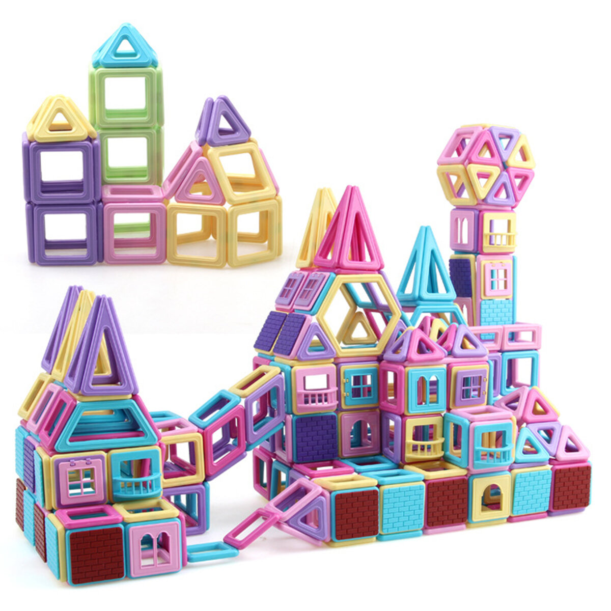 

30/85/99 Pcs Magnetic Building Block Set Children Brain Development Toys Safe Non-toxic Blocks