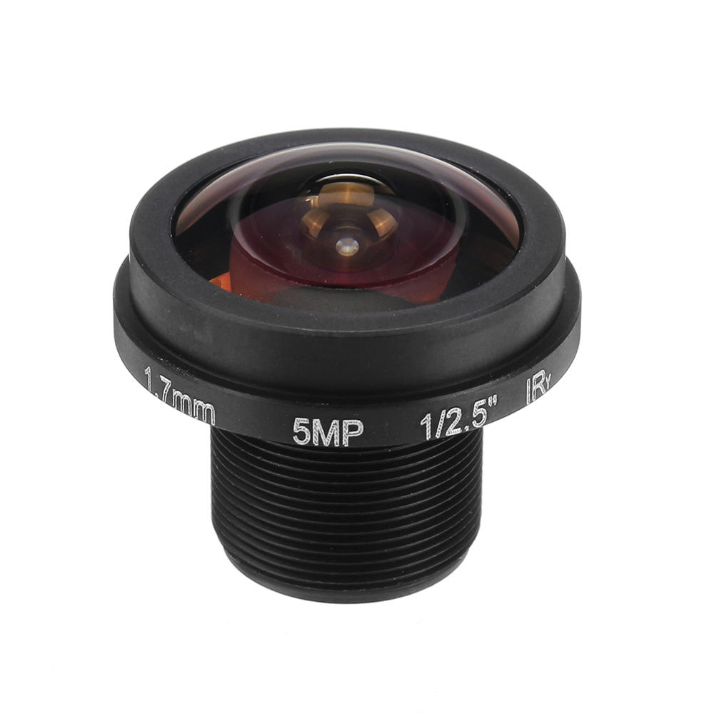 M12 1.8mm 5MP 1/2.5'' 180 Degree HD Wide Angle IR Sensitive FPV Camera Lens