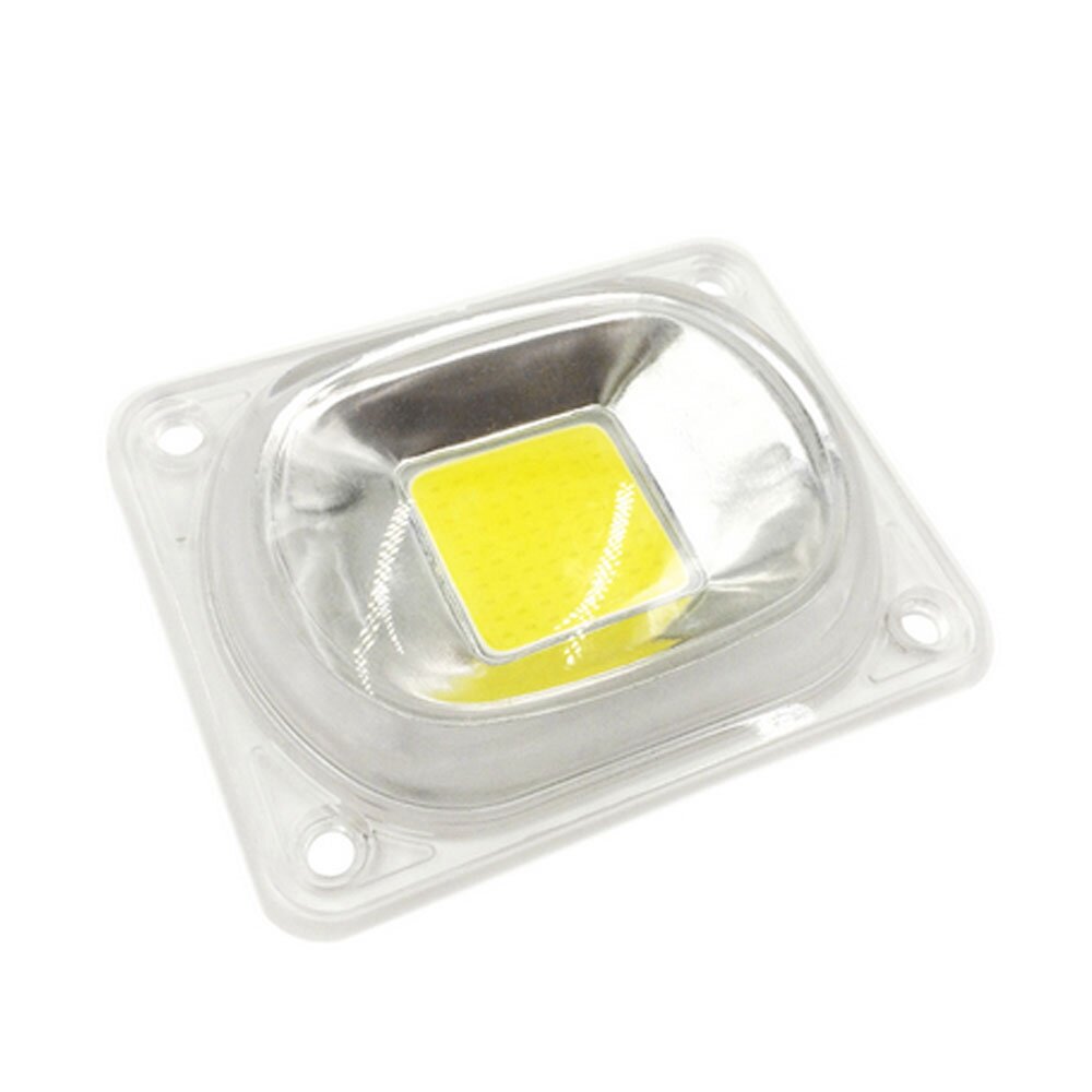 

20W 30W 50W White / Warm White LED COB Light Chip with Lens for DIY Floodlight AC110V / 220V