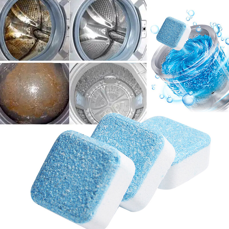 15PCS Wasmachine Cleaner Wasmachine Reiniging Wasmiddel Bruistablet Spray Concentraat Home Cleaner T