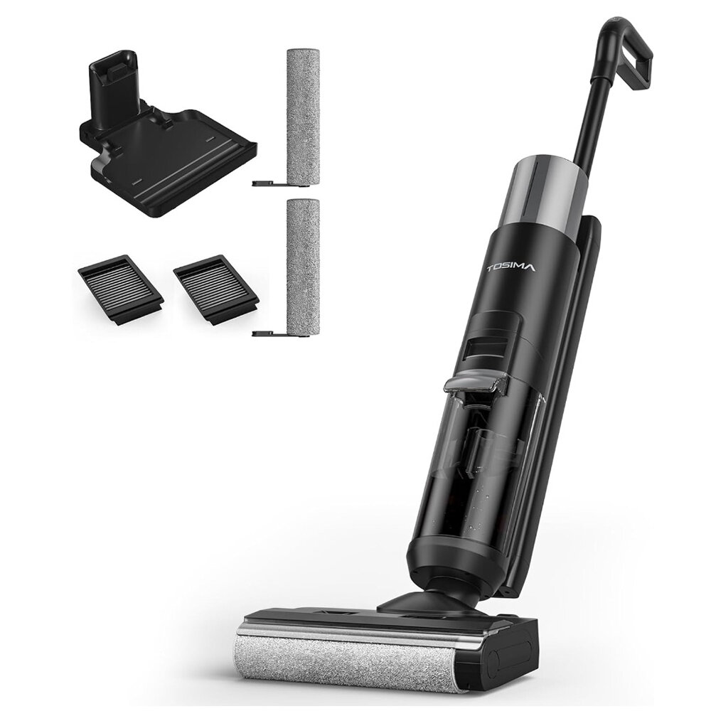

Tosima H13 in 1 Smart Cordless Wet Dry Vacuum Cleaner and Mop,Hardwood Floors Cleaner