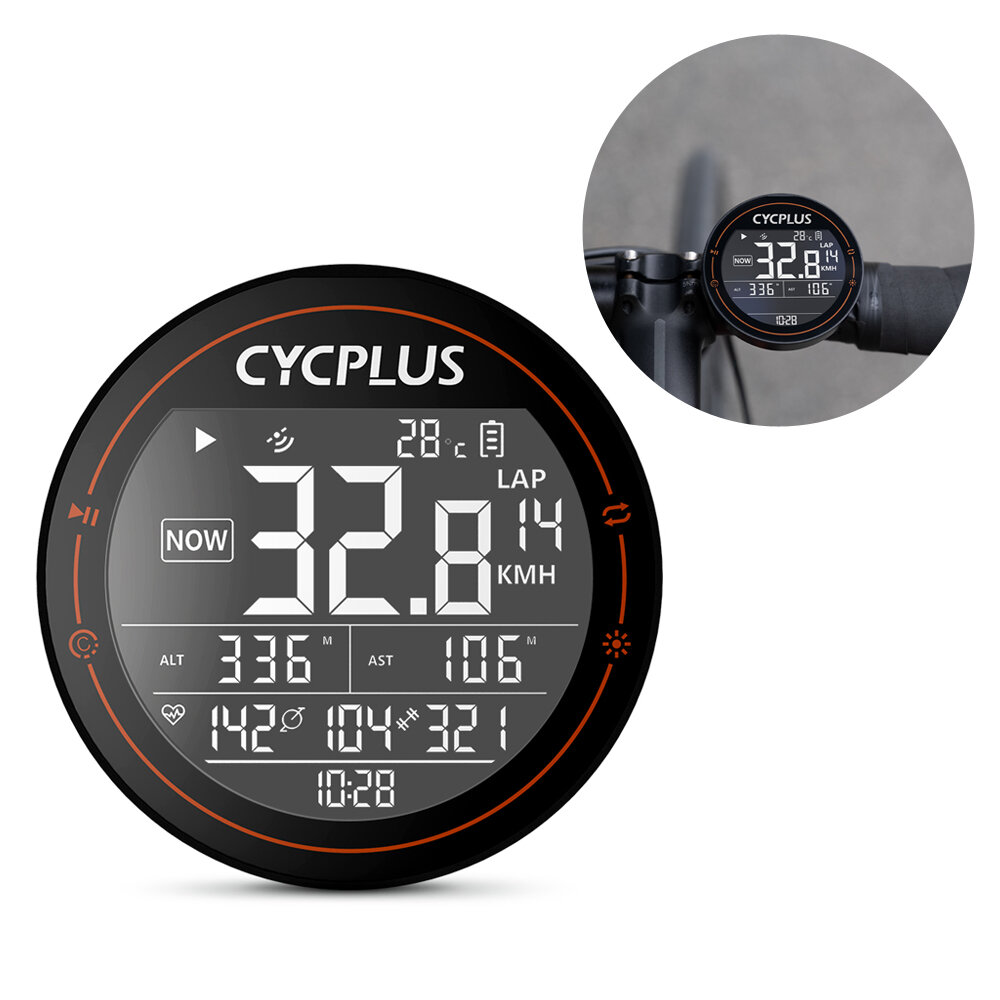 Licznik rowerowy CYCPLUS M2 ANT+GPS za $37.99 / ~155zł