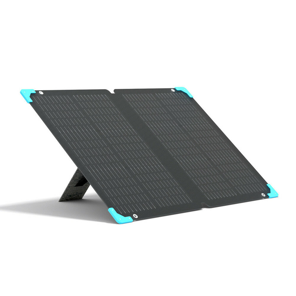 [EU Direct] Renogy E.FLEX 80W Portable Solar Panel for Power Station Camping RV of 23.5% Efficiency Mono Solar Module Adjustable Kickstand for Off Grid Flexible Monocrystalline Camping Solar Chargers,RSP80EF