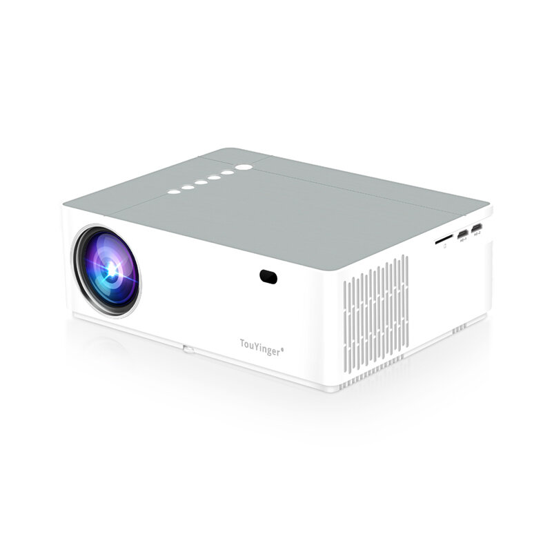 

M19 LED LCD Portable Smart Projector 1080P 5800 Lumens Supported for Outdoor Movie Home Entertainment Theater