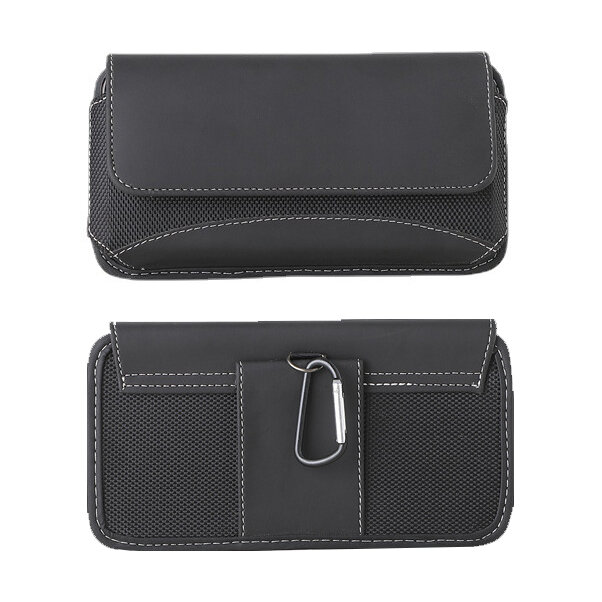 Bakeey Multifunctional PU+TPU Mobile Phone Storage Bag Wallet Belt Waist Packs for 5.7-7.2 inch Phones Phone case for Bl