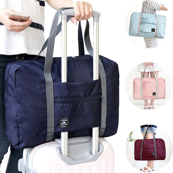 IPRee® Φορητή τσάντα αποθήκευσης ταξιδίου αδιάβροχη πολυεστέρας αναδιπλούμενη χειραποσκευή τσάντα