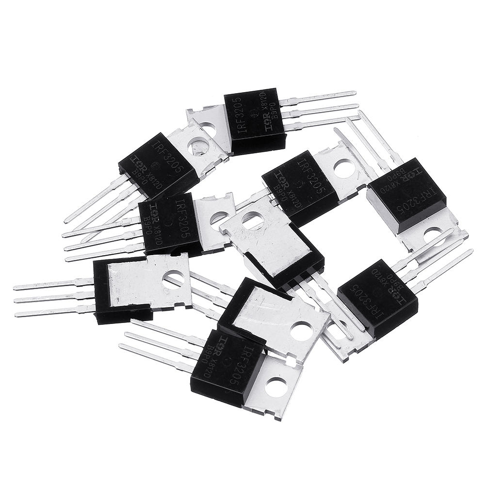 30 stuks IRF3205 IRF3205PBF MOSFET MOSFT 55V 98A 8mOhm 97.3nC TO-220 transistor