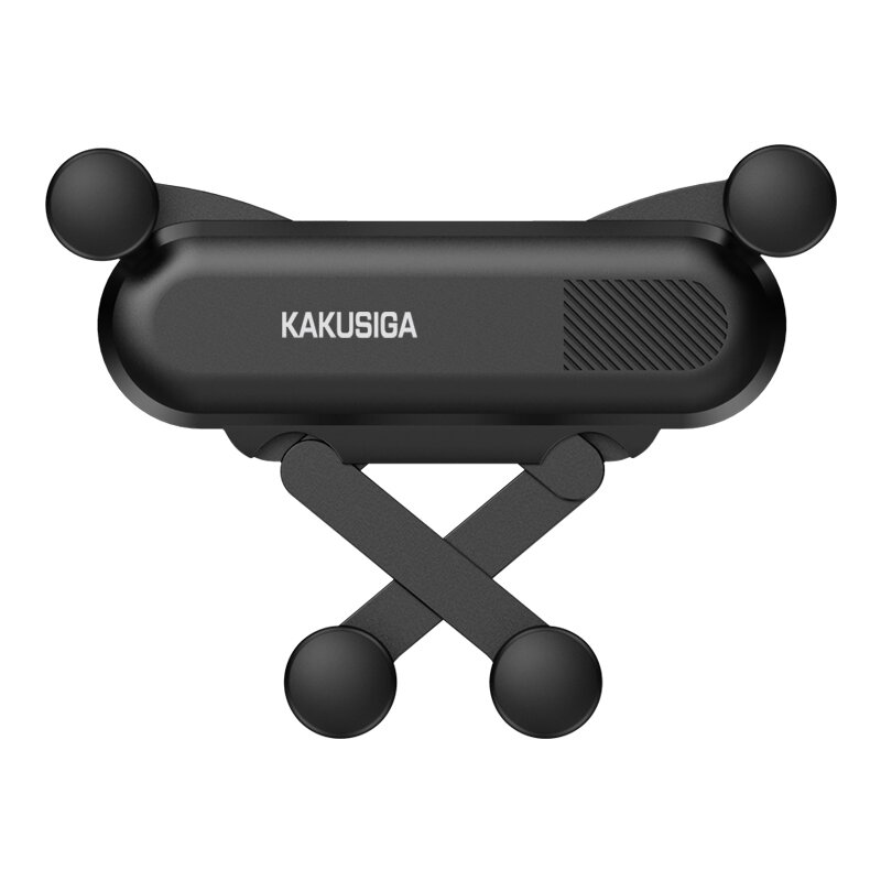 

KAKUSIGA Retractable Design Universal 360° Rotation Gravity Linkage Auto Lock Car Air Vent Mount Holder Stand for POCO F