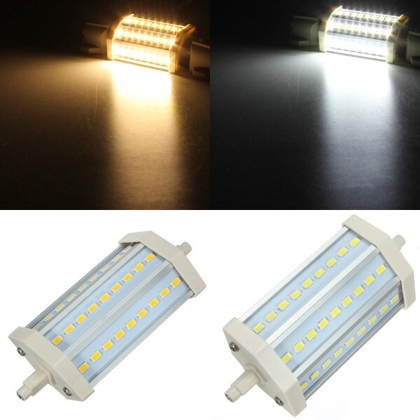 R7S Dimbare LED-lamp 118MM 10W 27 SMD 5630 Puur Wit / Warm Wit Lamp AC 85-265V