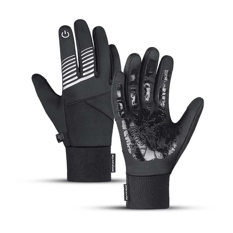 TENGOO Winter Warme Handschoenen Anti Slip Touchscreen Anti Koud Waterdicht Buitensporten Fietsen Ca