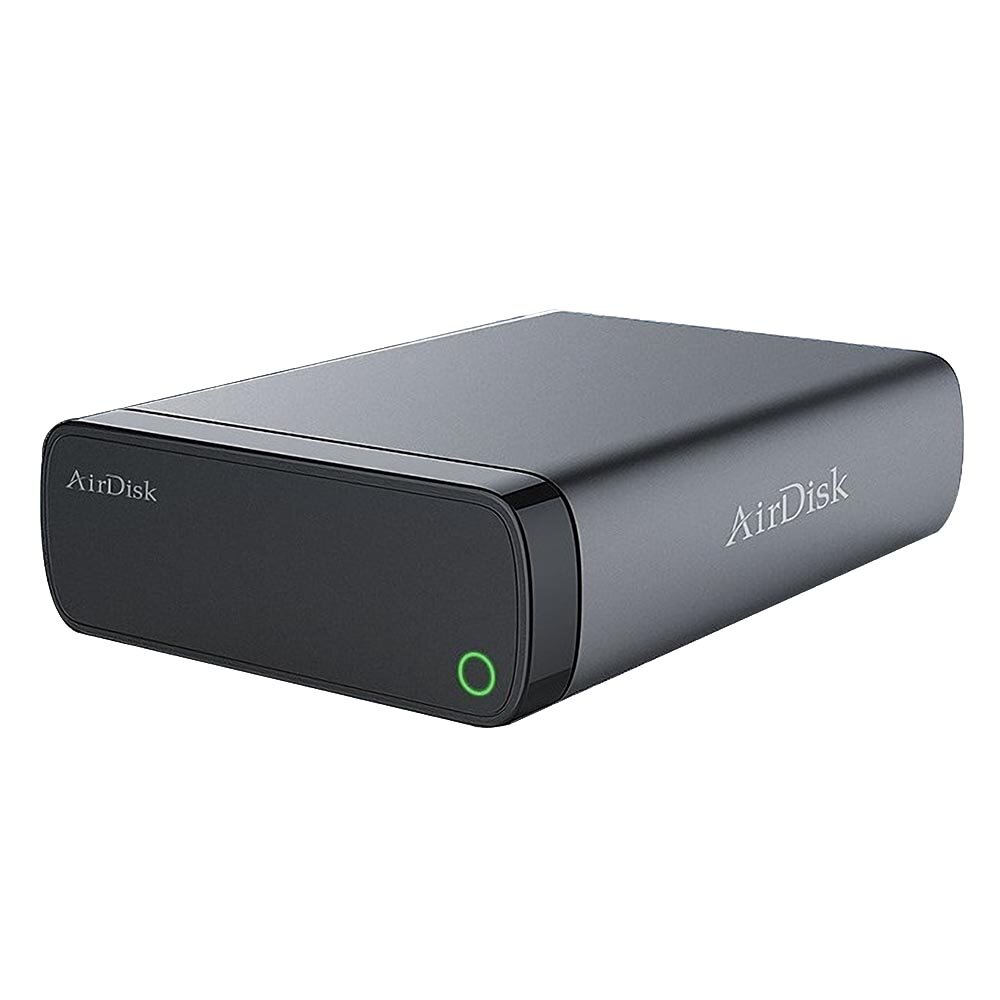 

Airdisk Q3X Mobile Network Hard Disk Box USB NAS Adapter USB2.0 1000M Rj45 Private Cloud Disk Converter Home Smart Netwo