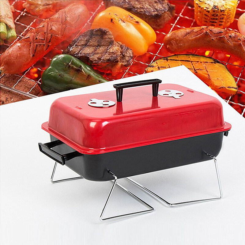 Portable Bbq Grill Small Rack Cooking Stove Picnic Stainless Steel Charcoal Meat Cooking Machine Sale Banggood Com Arrival Notice,What Size Is A Fat Quarter In Inches