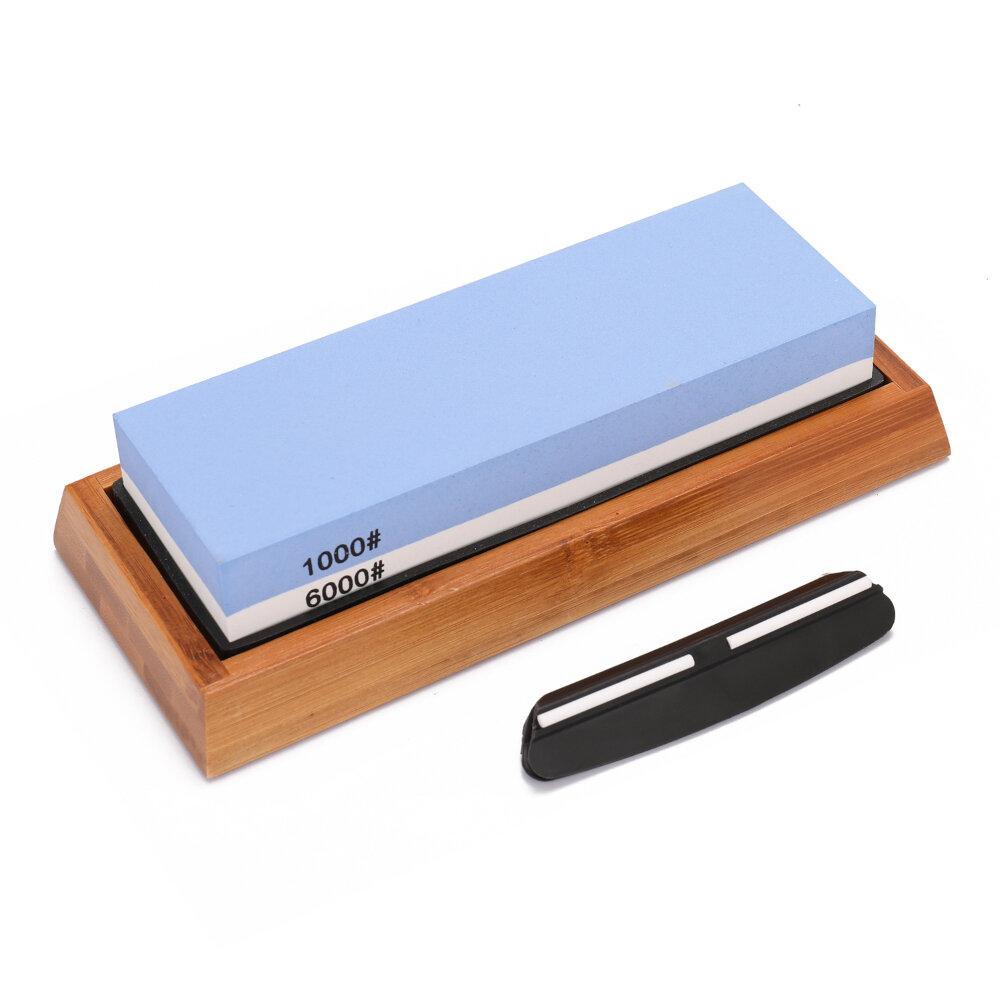10006000 Grit Cutter Sharpener Whetstone Sharpening Stone with Fixed Angle Grinding Stone System Water Stone Honing Too