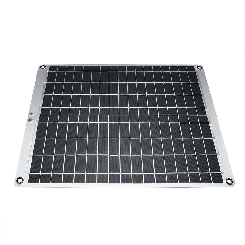 

12V/5V 20W Monocrystalline Silicon Solar Panel With Alligator Clip