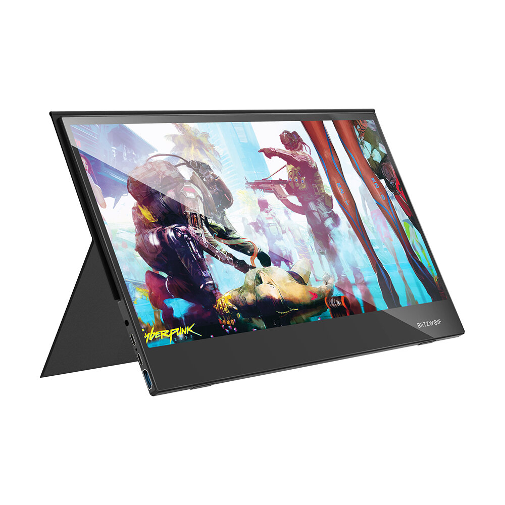 

BlitzWolf® BW-PCM6 17.3 Inch Touchable FHD 1080P Type C Portable Computer Monitor Gaming Display Screen for Smartphone T