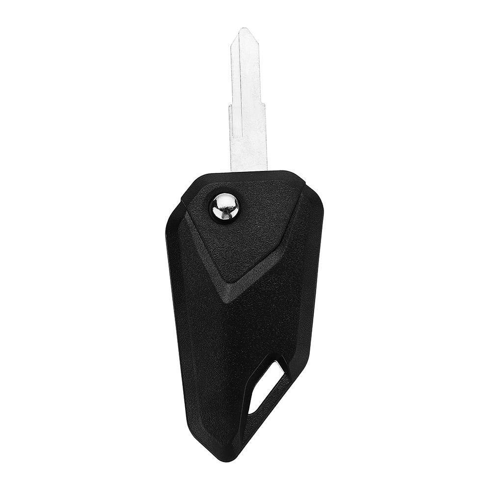 Universal Black Motorcycle Blanco Sleutel Opvouwbare Accessoires Shell Key Cover Ongesneden Blade