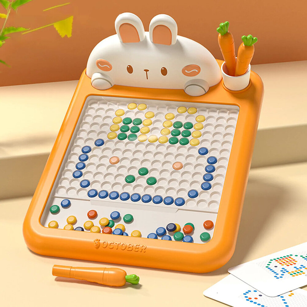 

Rabbit Magnetic Pen Drawing Board Puzzle Education Kids Children Toys Gifts