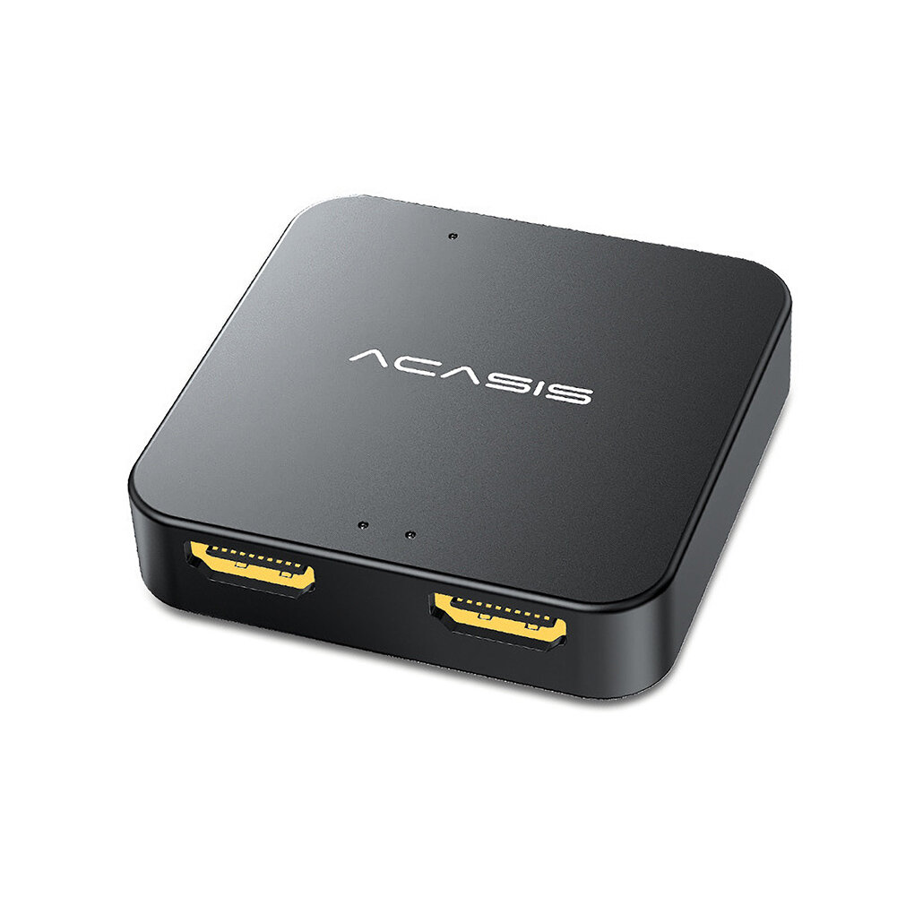 ACASIS HDMI Converter 1 in 2 out Connector HD 4K 3D Splitter 1080P Video Converter HD32