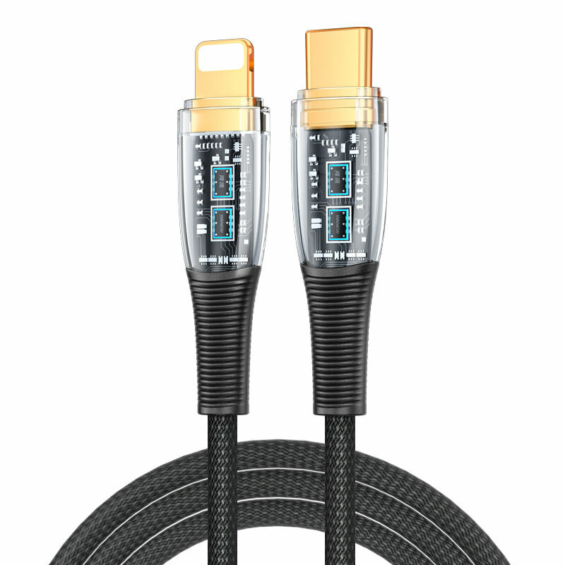 

KUULAA PD30W Тип-C к IP-кабелю, быстрая зарядка, передача данных, луженая Медь, основная линия, длина 1,2 м/2 м, для IPh