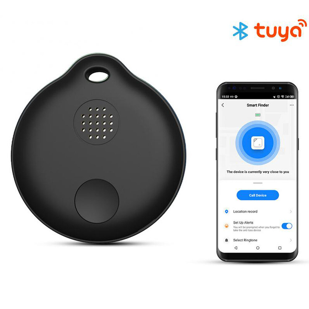 

Tuya bluetooth Anti-Lost Finder Wireless Mini GPS Tracker APP Search Location Alarm Portable for Phone Suitcase Pet Key