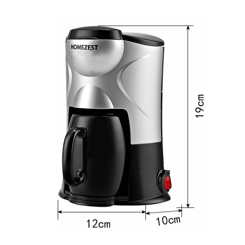 CM-801コーヒーメーカー300W150mlシングルサーブブリューワー全自動ポータブルアメリカンコーヒーマシン
