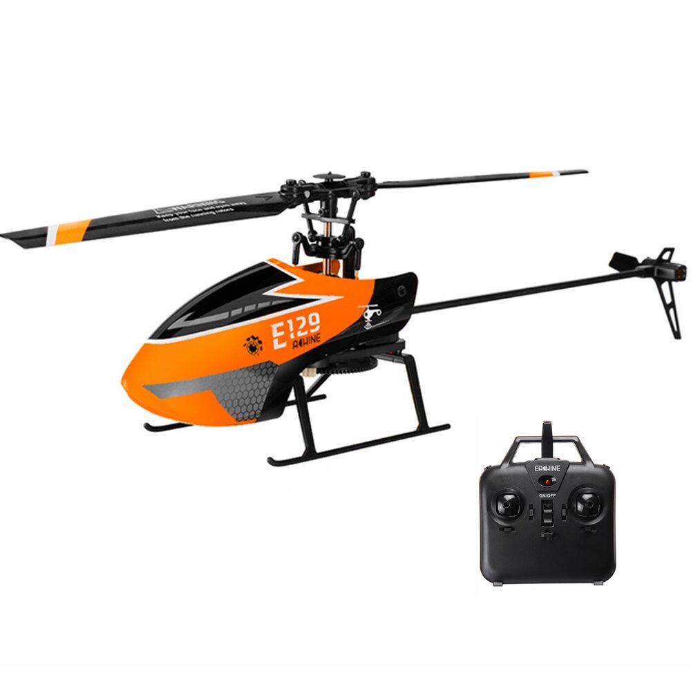 Eachine E129 2.4G 4CH 6－Axis Gyro Altitude Hold Flybarless RC Helicopter RTF