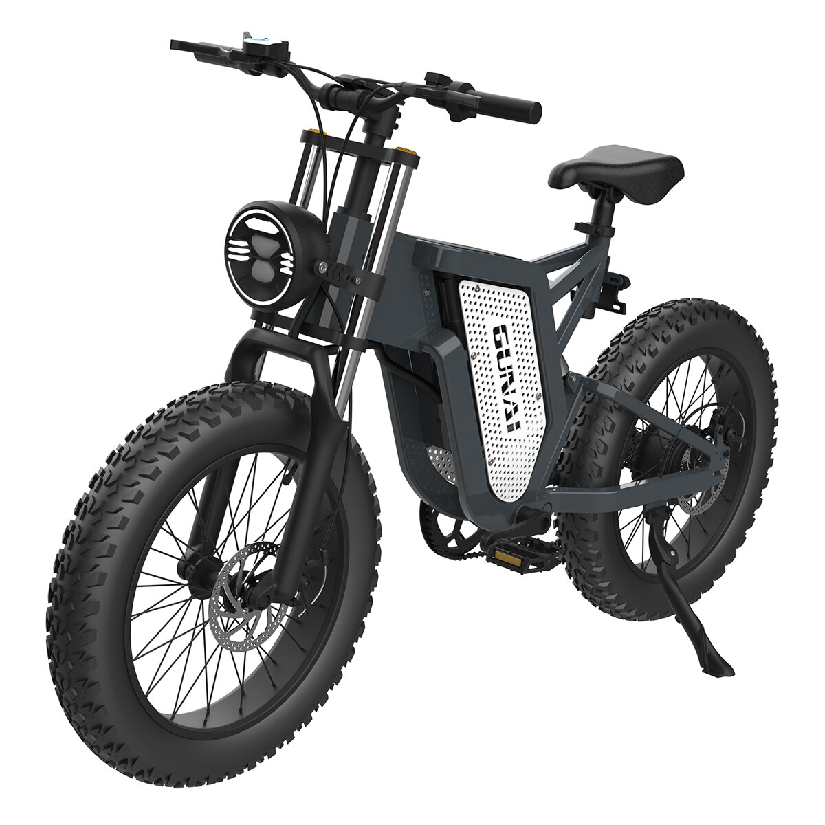 [EU Direct] GUNAI MX25 48V 25AH 2000W 20X4.0inch Electric Bicycle Oil Brakes 50-60KM Mileage 200KG Payload Electric Bike