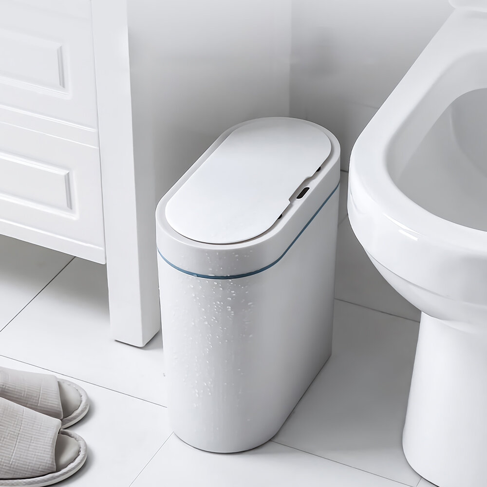 Smart Sensor Prullenbak Elektronische Automatische Huishoudelijke Badkamer Toilet IPX5 Waterdichte V