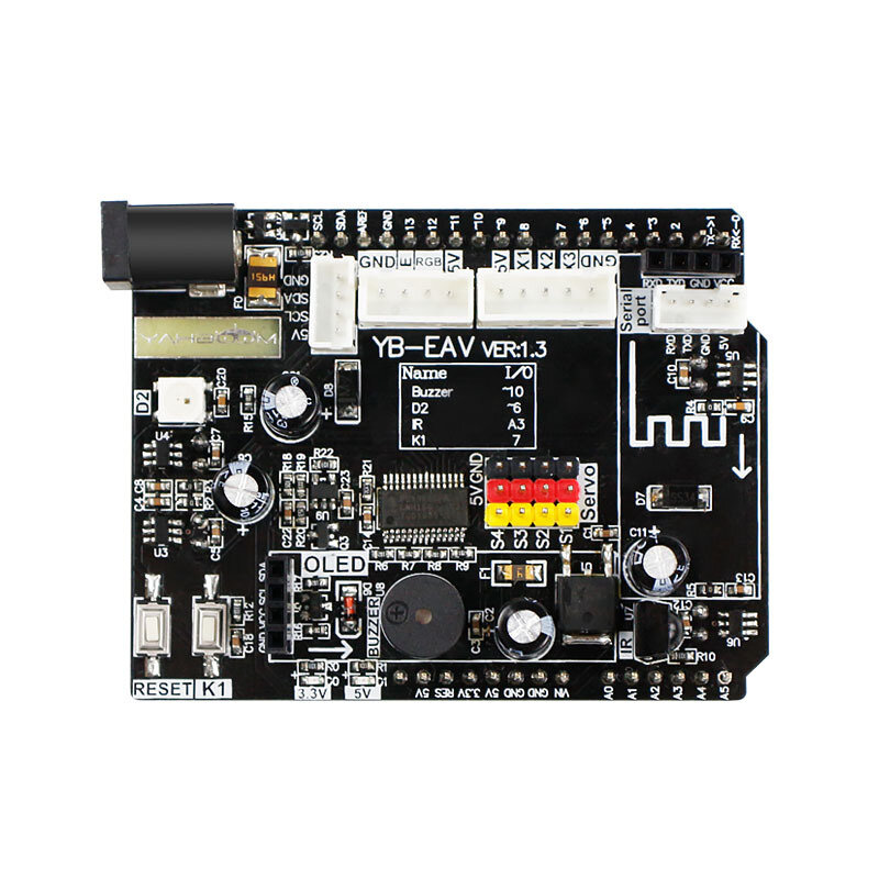 

Yahboom UNO R3 Robot Drive Expansion Board Compatible with Arduino UNO Robot Drive Expansion Board
