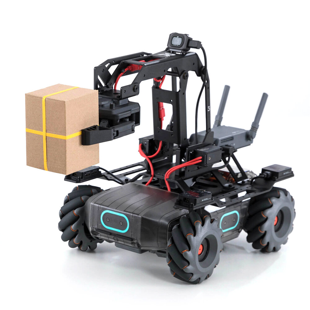 DJI RoboMaster EP STEAM 4WD Brushless AI FPV APP Control Obstacle Avoidance RC Robot Arm Compatible Microbit Arduino Ra