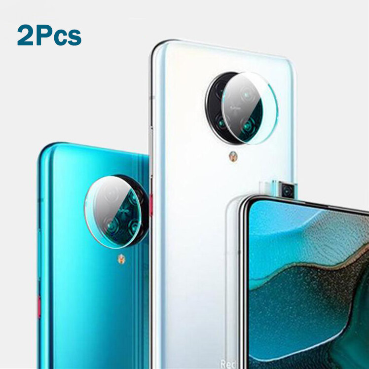 Bakeey 2Pcs HD Clear Ultra-thin Anti-scratch Soft Tempered Glass Phone Lens Protector for Xiaomi Poc