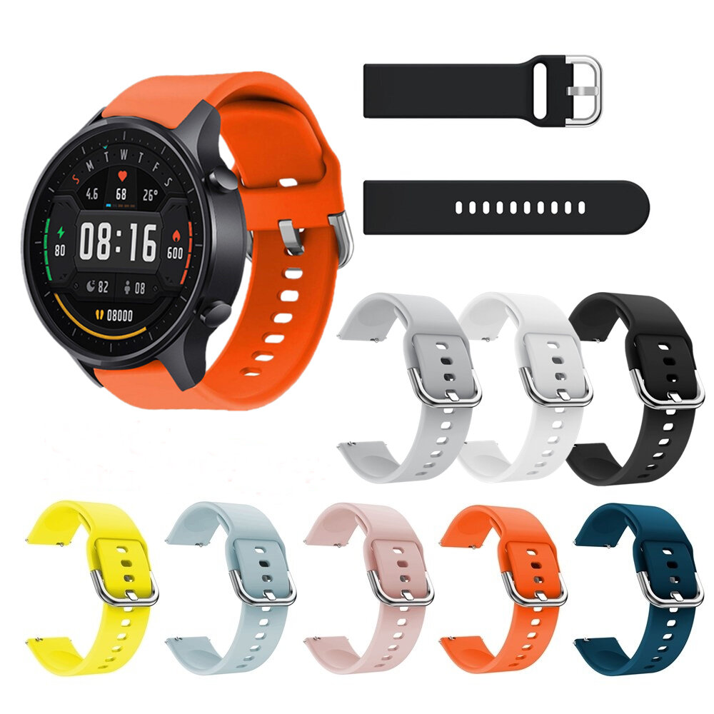 Bakeey 22mm Colorful Replacement Strap Silicone Smart Watch Band For Xiaomi Watch Color Non-original