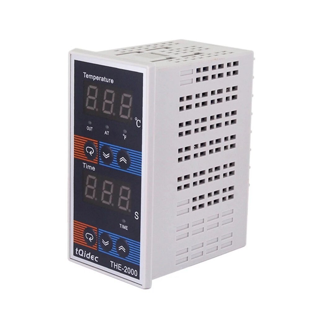 THE-2000 0 ~ 400  Intelligente Digitale Display Temperatuur Tijd Controller voor Hot Stamping Machin