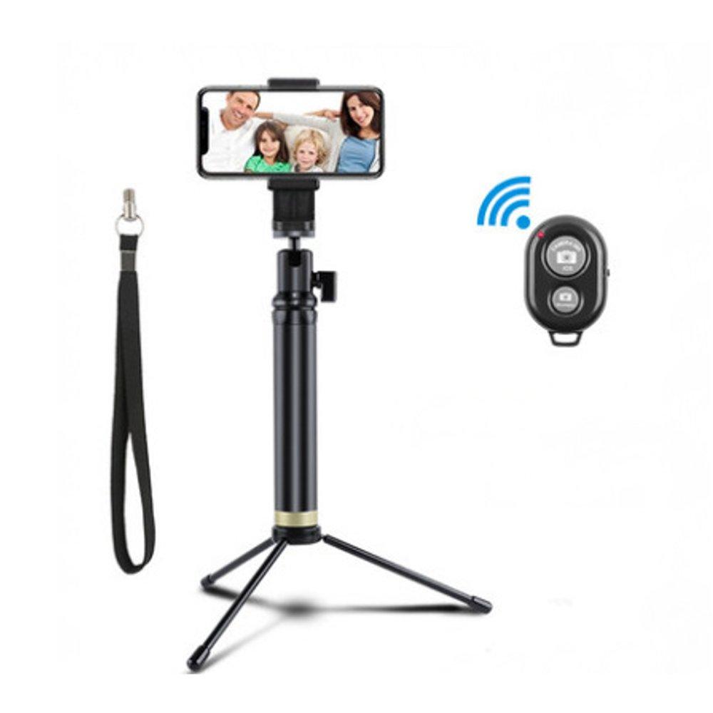 Multifunctional bluetooth Control Aluminum Alloy Extension Rod With Tripod Gimbal Stabilizer For GoPro Action Camera Gop